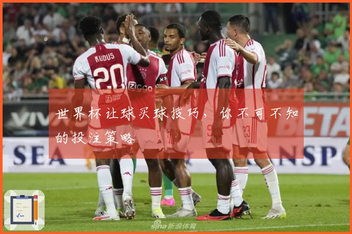 世界杯让球买球技巧，你不可不知的投注策略